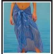 Long Sheer Tiger Stripe Sarong