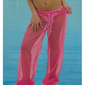Micro Mesh Drawstring Beach Pants