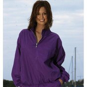 Nylon UNISEX 1/4 Zip Windbreaker Jacket