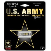 US Army Racing Lithium 123A 1 pack