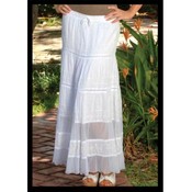 Long Skirts With Tuile Insets
