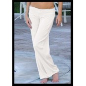 Junior Smock Waist Cotton Beach Pants