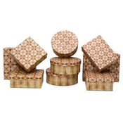 Black and Red Nesting Gift Boxes