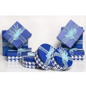 Houndstooth Nesting Gift Boxes