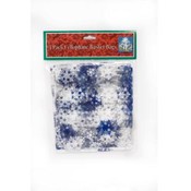 Christmas Cellophane Gift Basket Bag 3 Pack