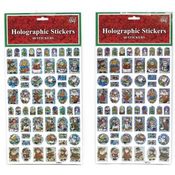 Holographic Christmas Stickers 60 Count