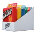 Scrub Strong All Purpose Fiber Sponge 6pc Shelf Di
