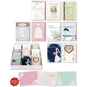 Spanish Wedding Cards Handmade In Counter Display(Case of 135)