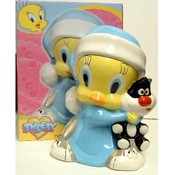 Looney Tune's Tweety Hugs cookie jar