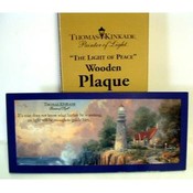 Thomas Kinkade Inspirational Plaque