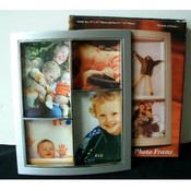 Silver Collage Photo Frame