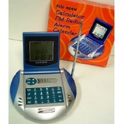 Flip Open Calculator/FM Radio
