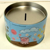 Animals Tin Bank