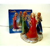 Angel Ceramic Candle Holder