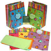 Geometric Design Tote Bag Set