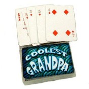 Coolest Grandpa Playing Cards