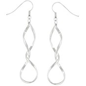 Silvertone Trysted Earrings