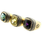 Two-Toned Cocktail Rings