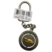Louisiana Keychain Spinner Nickle