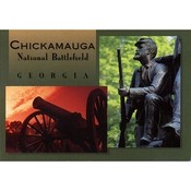 Georgia Postcard  0496085 Chickamauga Battle