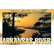 Arkansas Postcard 12156 Arkansas River