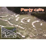 Missouri Postcard 12808 Party Cove