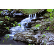 Ozarks Postcard 13040 Ozark Waterfall