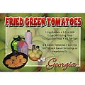 Georgia Postcard  13147 Fried Green Tomatoes
