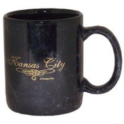 Missouri (Kc) Mug Marble Blk W/Gold Print