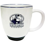 North Dakota Mug Buffalo Blue On Wht