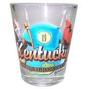 Kentucky Shot Glass 2.25H X 2" W Elements