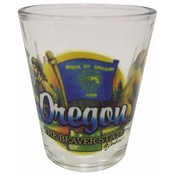 Oregon Shot Glass 2.25H X 2