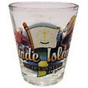 Rhode Island Shot Glass 2.25H X 2" W  Elements