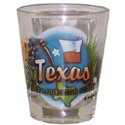 Texas Shotglass Elements(Case of 96)