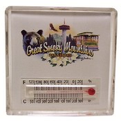 Tennesee Great Smokey Mountains  Magnet Lucite The