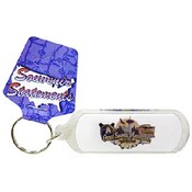 Tennesee Great Smokey Mountains  Keychain Lucite E