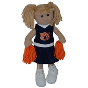 Auburn University Plush Doll Large Cheerleader Rag
