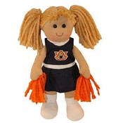 Auburn University Plush Doll Small Cheerleader Rag