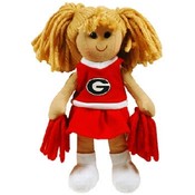 University Of Georgia Plush Doll Small Cheerleader