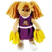 Louisiana State University Plush Doll Small Cheerl