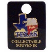 Texas Lapel Pin " Don't Mess With Texas"
