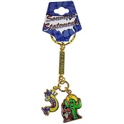New Mexico Keychain Metal Charms