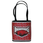 University Of Arkansas Ladies Purse Bucket Wrap