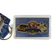 Alabama Keychain Lucite Elements