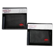 University Of Arkansas Mens Wallet Genuine Leather