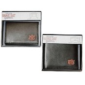 Auburn University Mens Wallet Genuine Leather Au