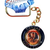 Kansas Keychain Spinner Lucky Penny