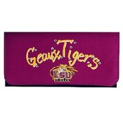 Louisiana State University Ladies Wallet Saddle Ge