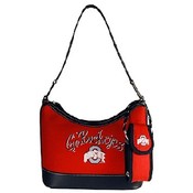 Ohio State University Ladies Purse Saddle Go Bucke