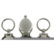 Kansas Keychain Metal Heart Locket